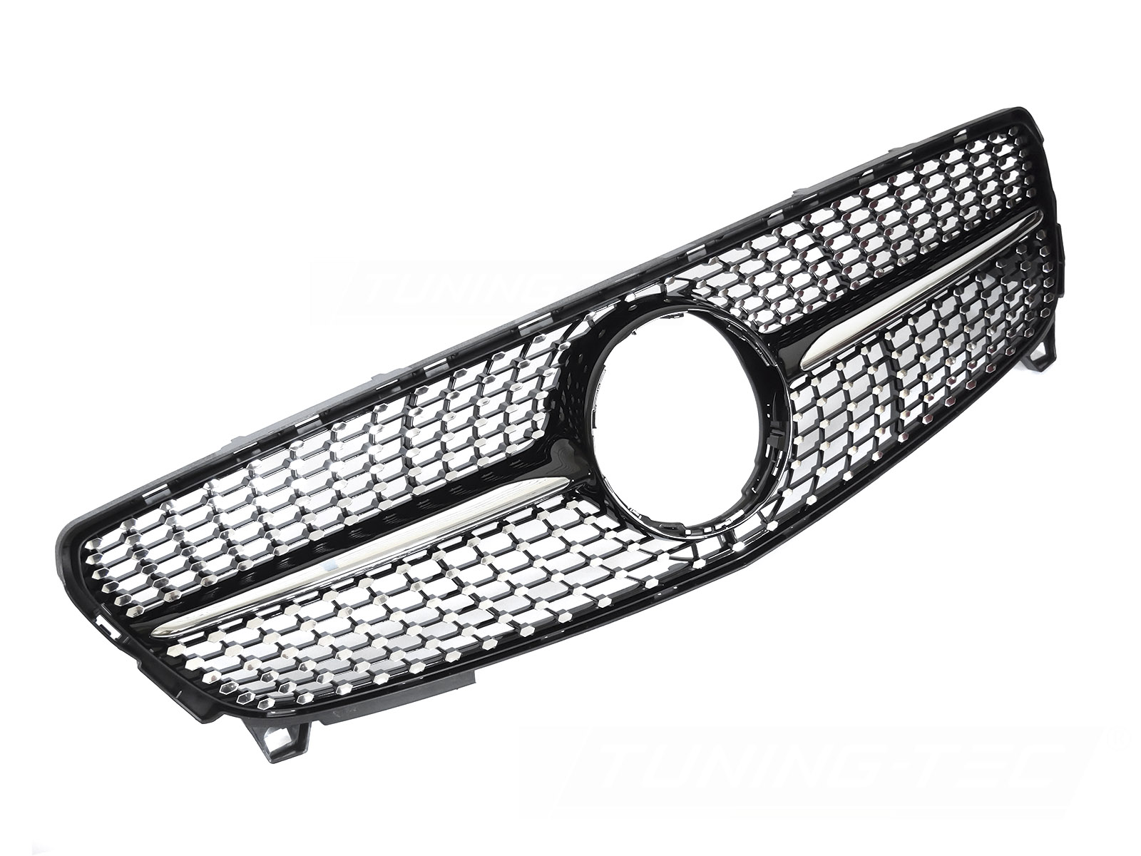Predná maska Mercedes A-Klasa W176 15-18 Diamond Black Chrome