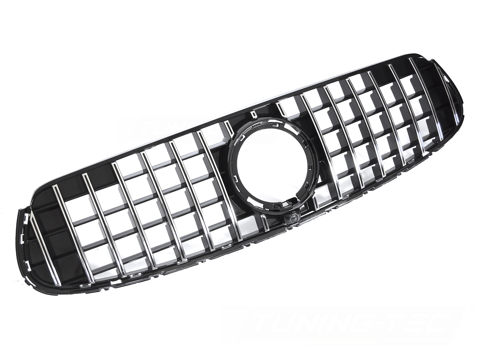 Predná maska Mercedes GLC W253 19-22 GT Style Black-Chrome