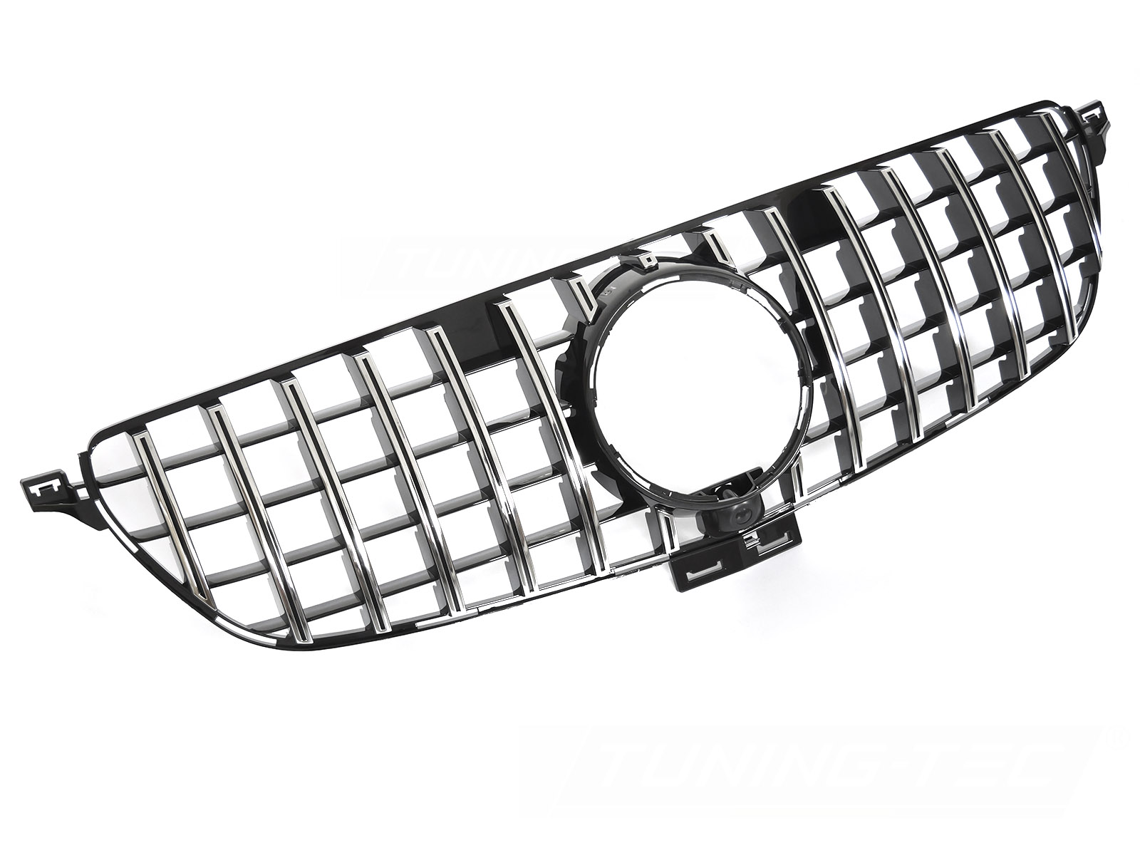 Predná maska Mercedes GLE W166 15-19 GT Style Black Chrome