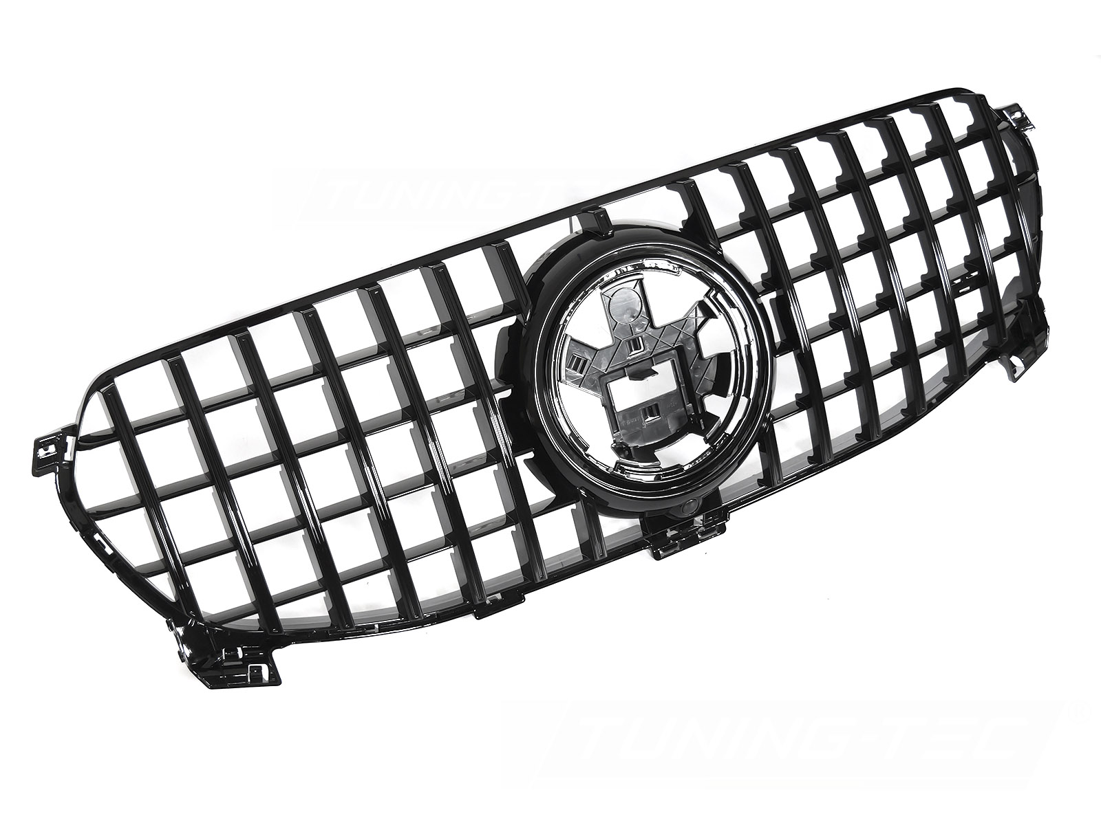 Predná maska Mercedes GLE V167 19-23 GT Style Glossy Black