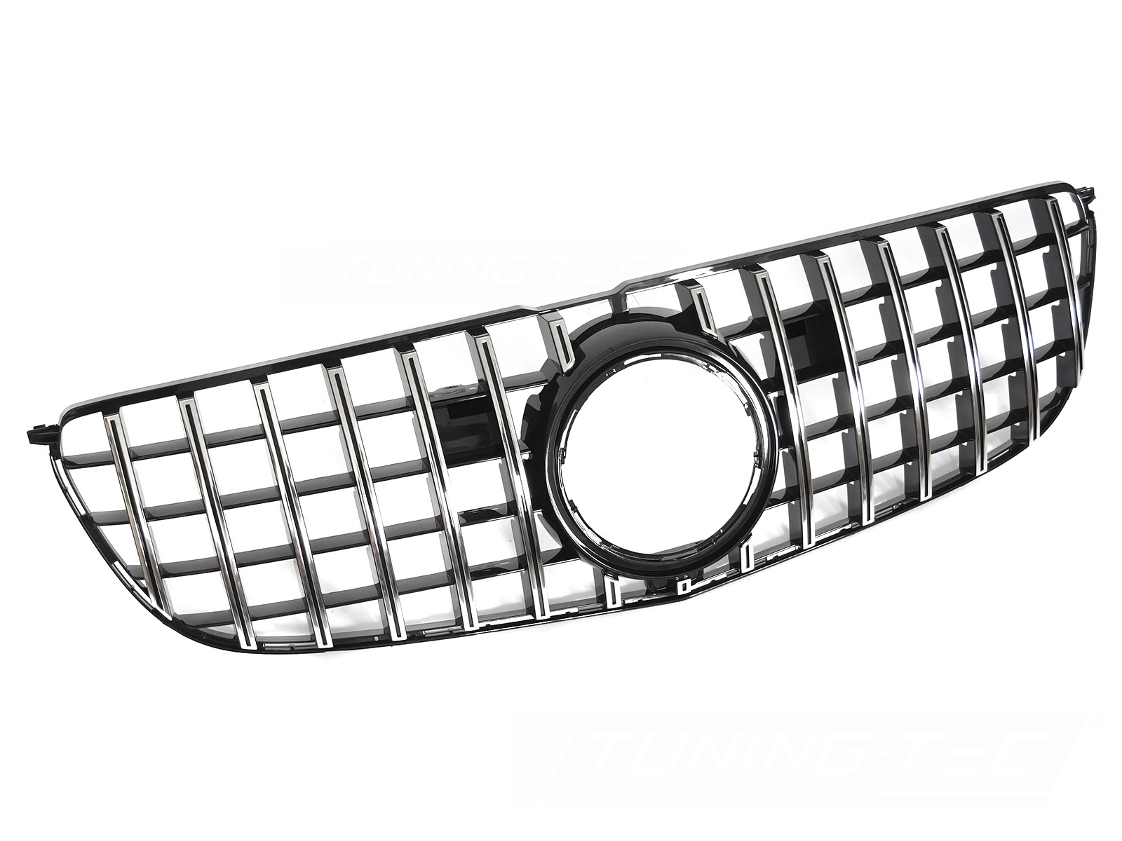 Predná maska Mercedes GLS X166 15-19 GT Style Black Chrome