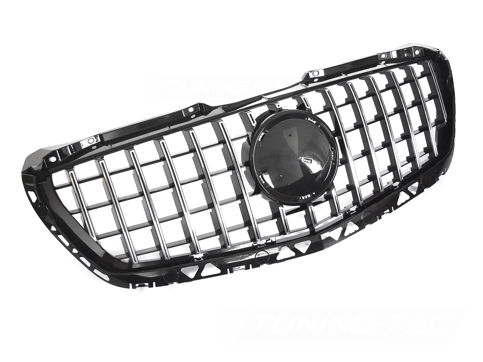 Predná maska Mercedes Sprinter W906 13-18 GT Style Black Chrome