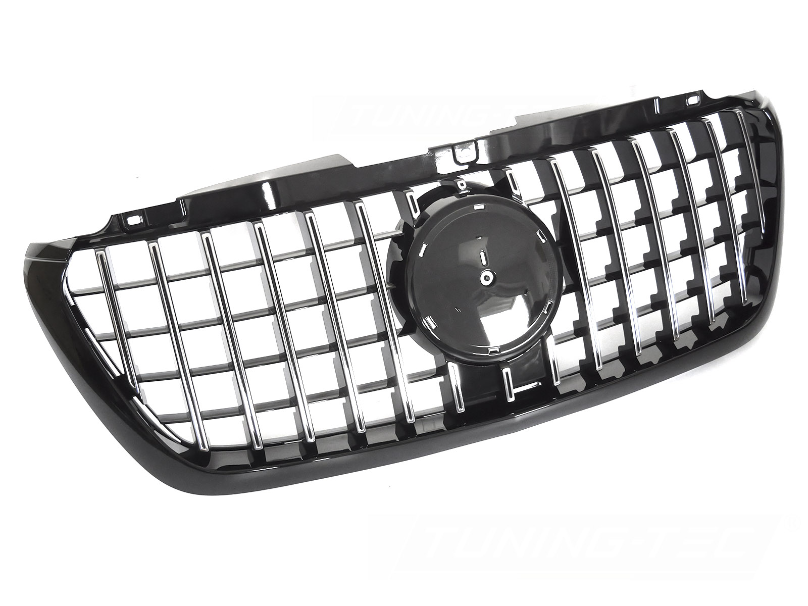 Predná maska Mercedes Sprinter W907 18-22 GT Style Black Chrome