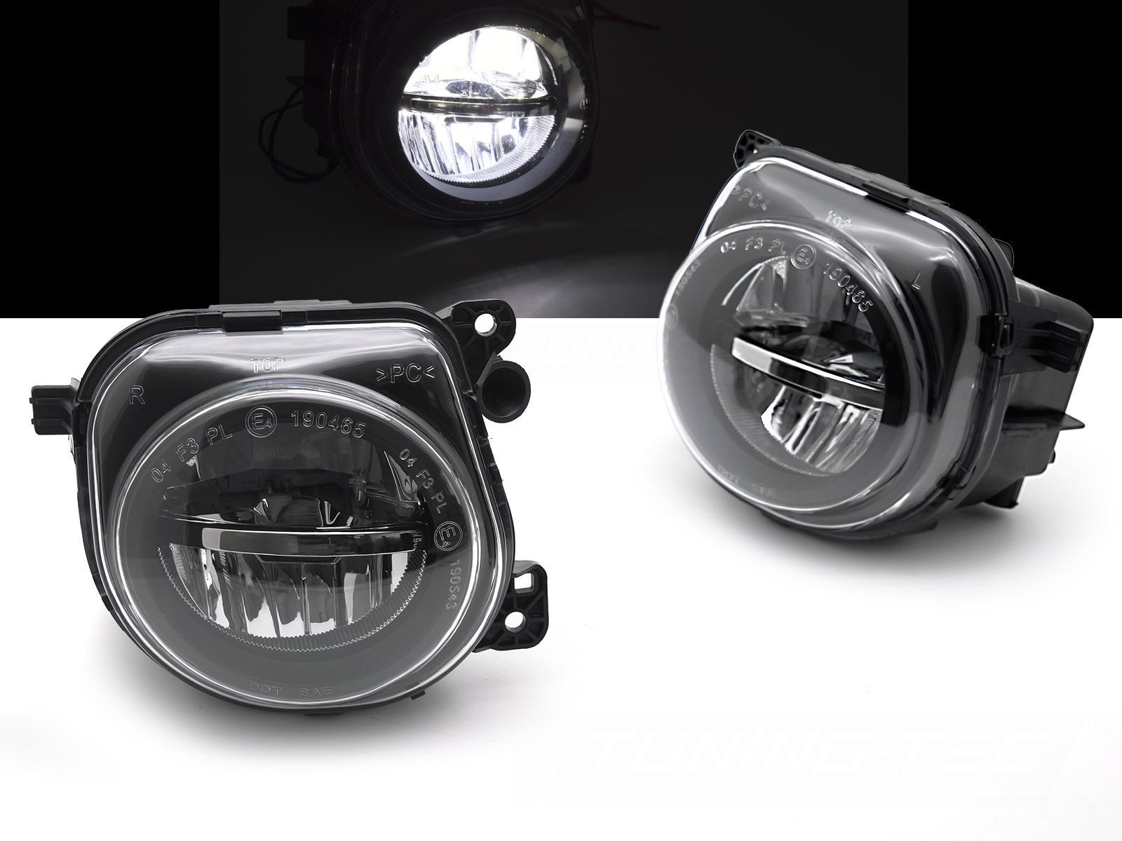 Hmlové svetlá LED BMW F10 / F11 / F07 LCI 13-16 Clear