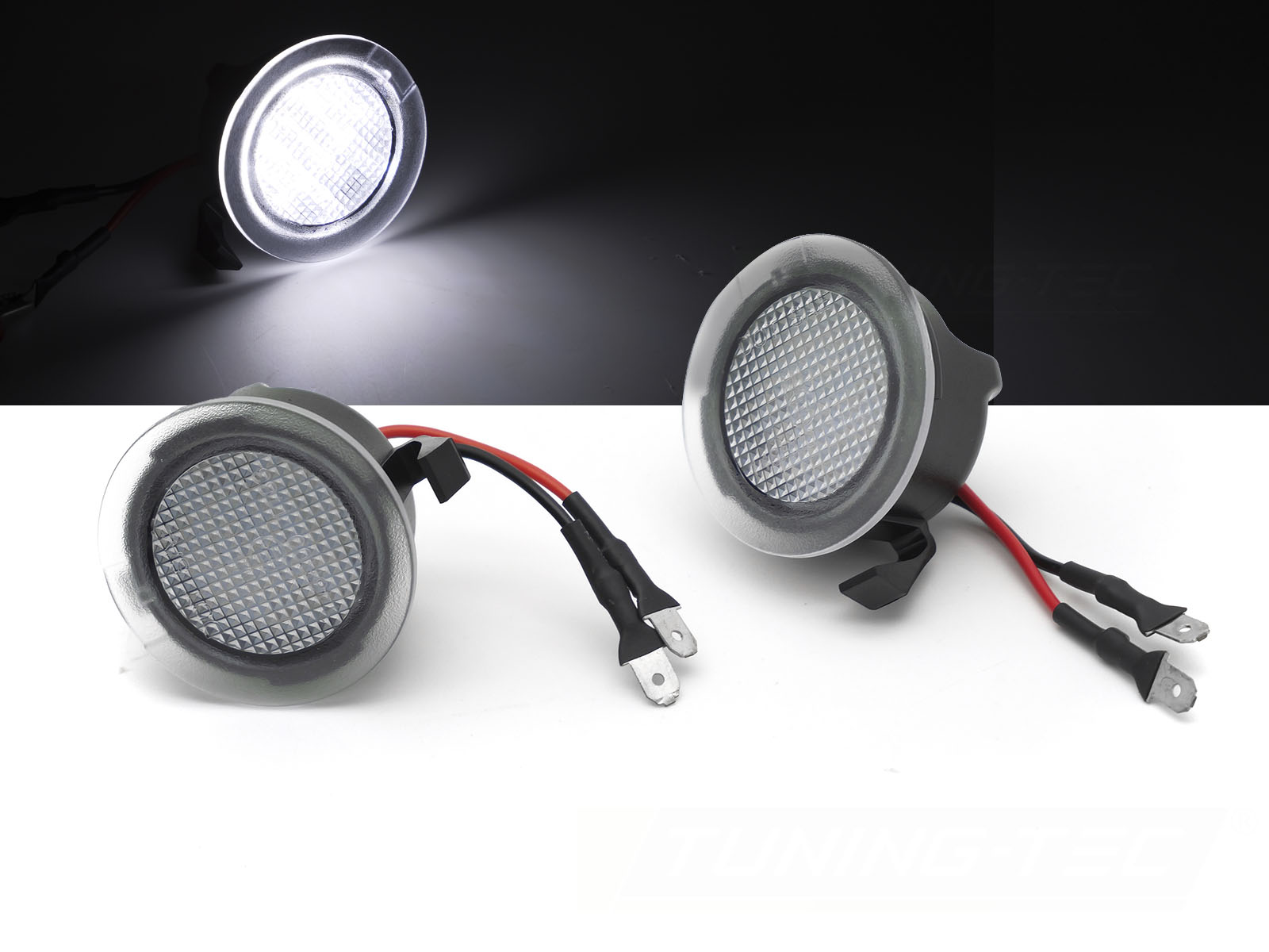 LED osvetlenie zrkadiel Ford Mondeo, Focus, Galaxy, S-Max