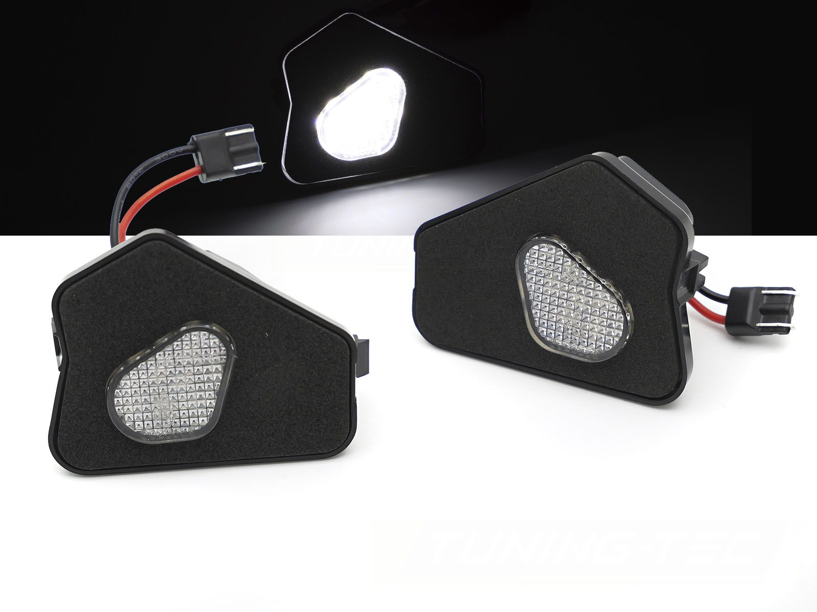 LED osvetlenie zrkadiel (puddle light) Mercedes W176 / W202 / W204 / W124 / W212 / W221