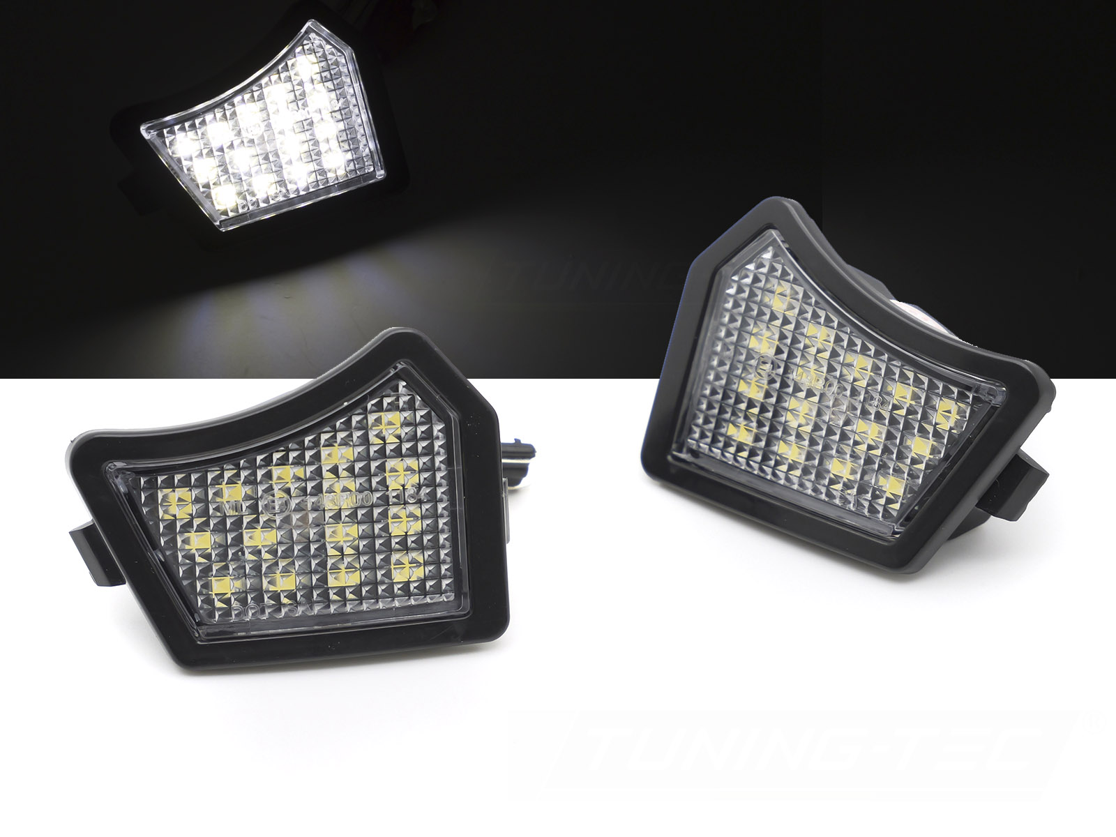 LED osvetlenie pod zrkadlá Volvo C30, C70, S40, S60, S80, V50, V70, XC70, XC90