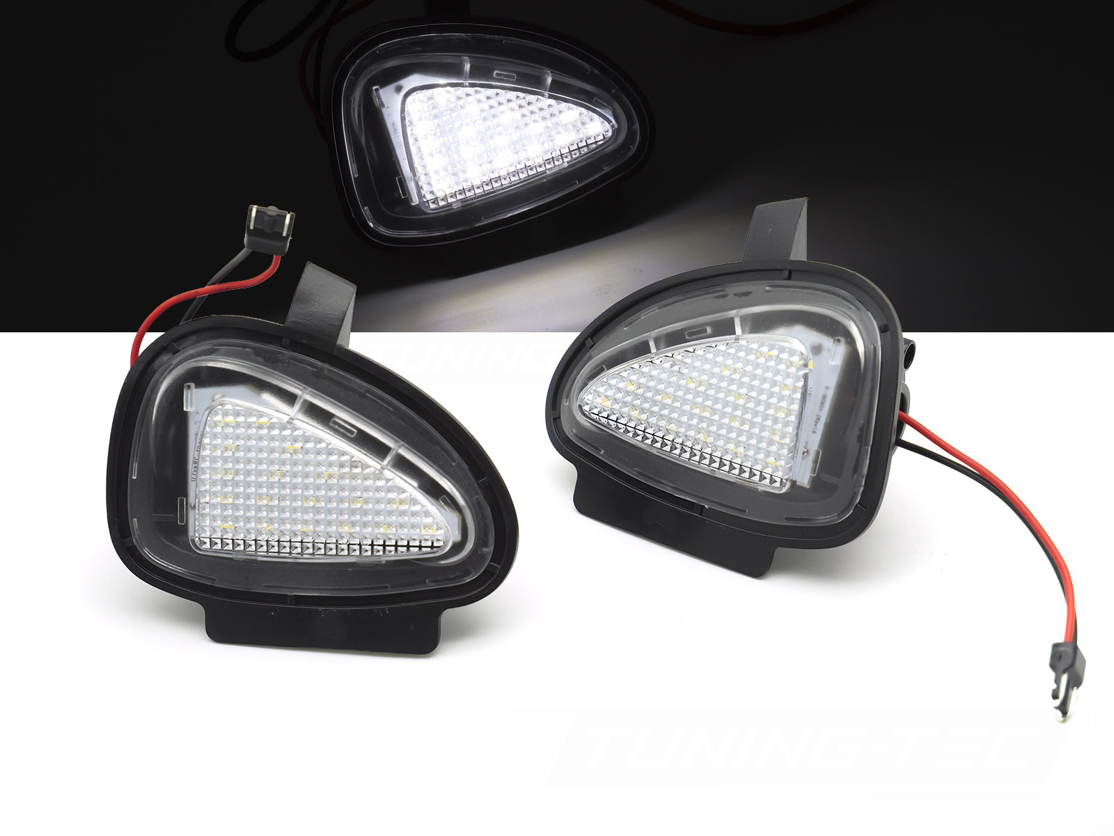 LED osvetlenie zrkadiel VW Golf 6 5K, GTI, Touran