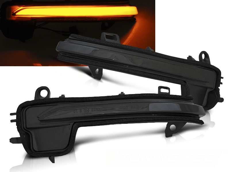 Bočné smerovky do zrkadla BMW X2 F39 / Z4 G29 18- Smoke LED SEQ