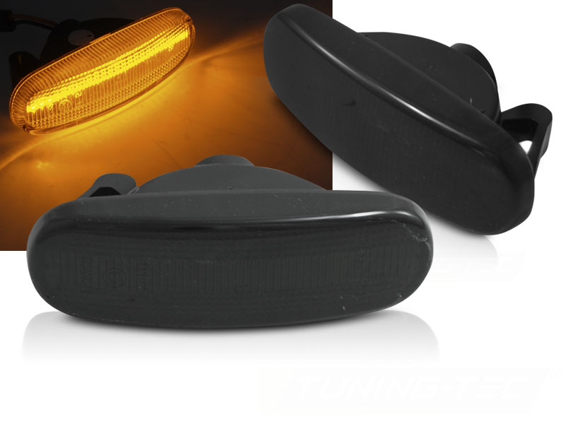 Bočné smerovky Fiat Punto / Panda / Stilo / Idea / Linea / Multipla Smoke LED SEQ