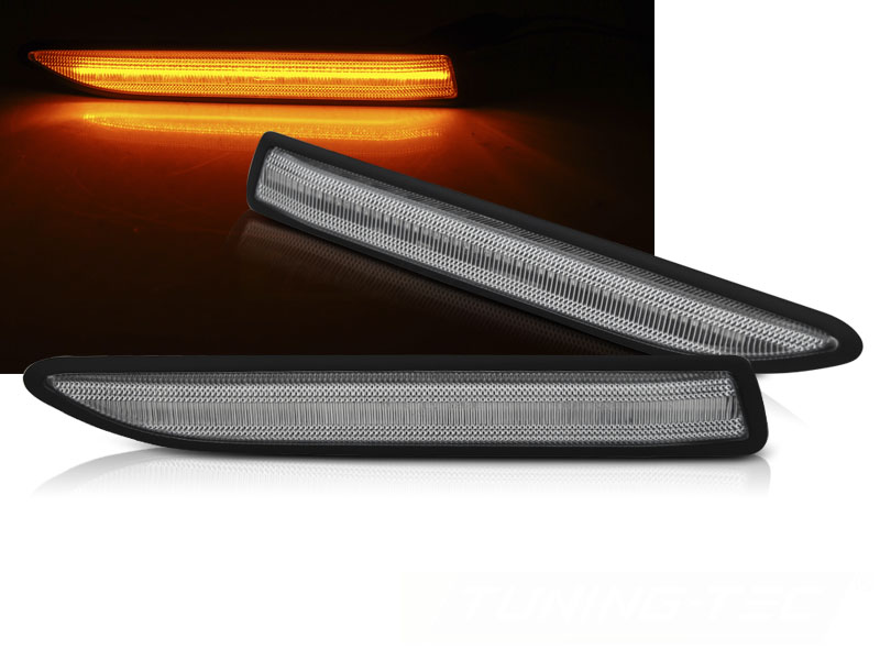 Bočné smerovky Ford Mondeo MK IV 07-14 Clear LED Sequential