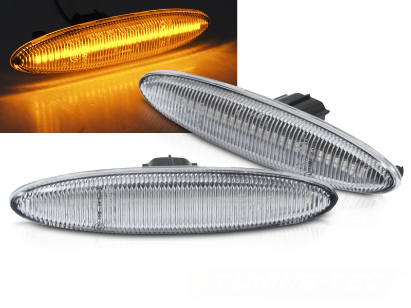 Bočné smerovky Lexus IS II 06-10 White LED SEQ