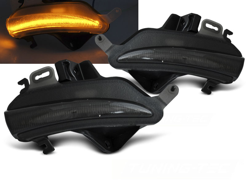 Bočné smerovky Lexus IS III 13-20 SEQ LED Smoke