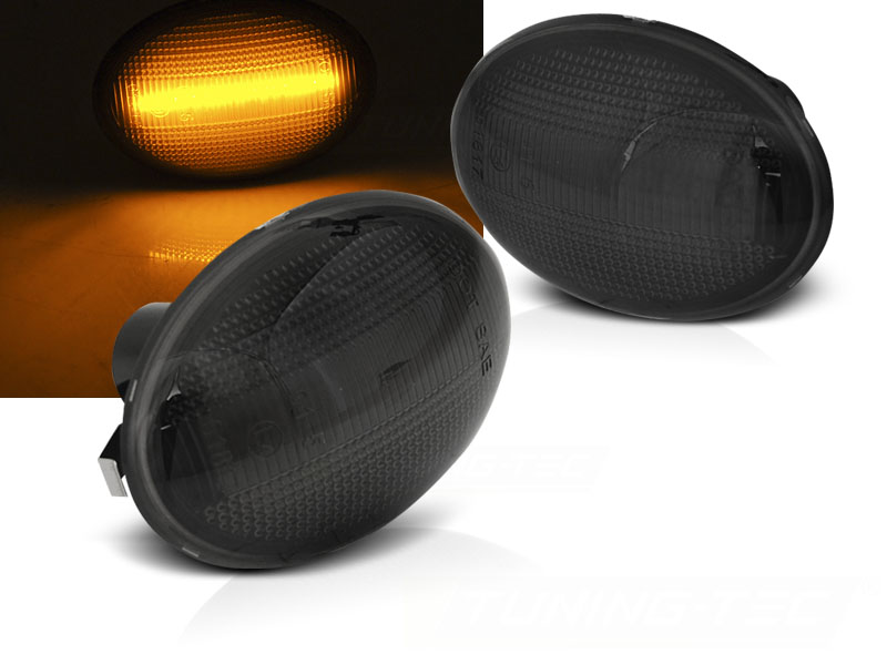 Bočné smerovky Mini Cooper R56 / R57 / R58 / R59 06-14 Smoke LED