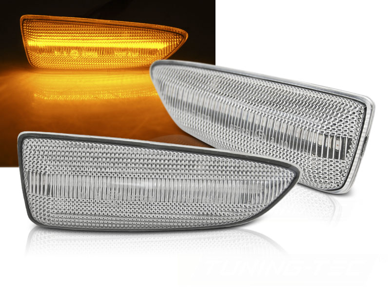 Bočné smerovky Opel Astra J / Astra K / Zafira C / Insignia B White LED SEQ