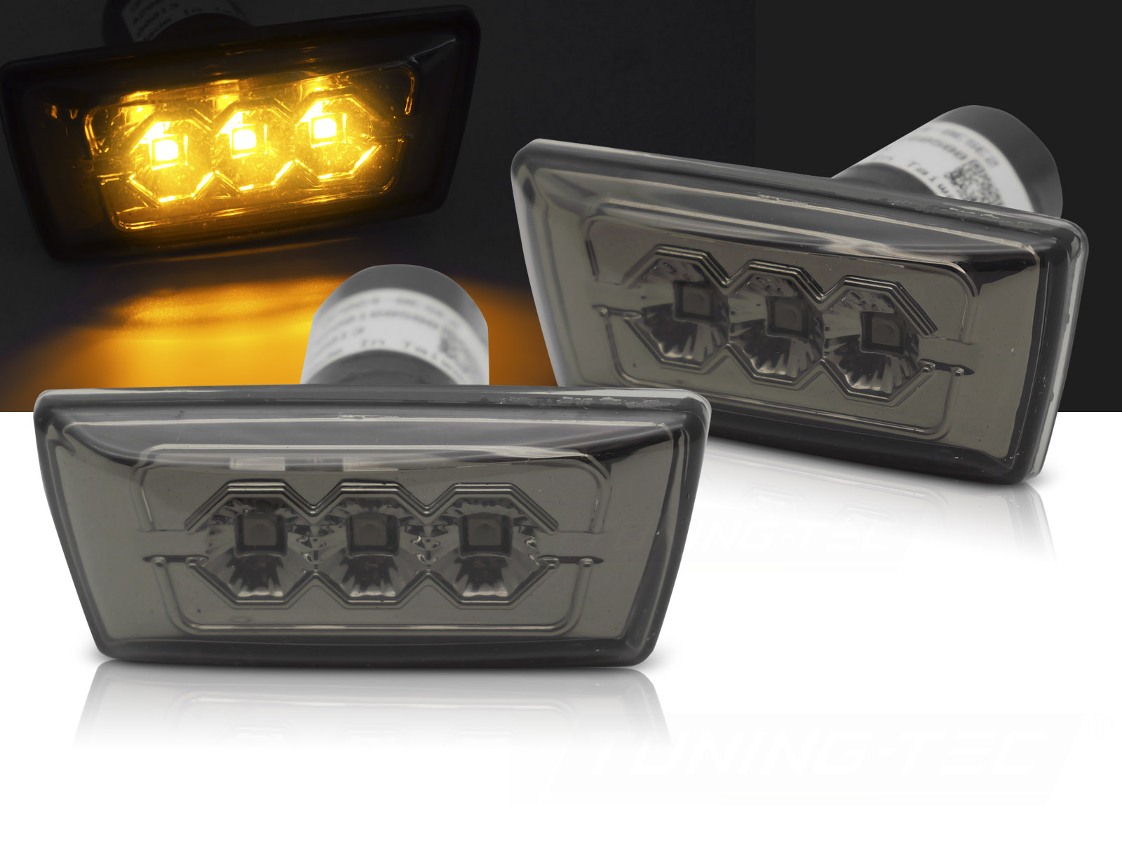 Bočné smerovky Opel Astra H / Corsa D / Insignia / Zafira B Smoke LED Dynamic