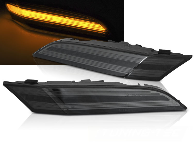 Bočné smerovky Porsche 911 992 19- Smoke LED dynamické
