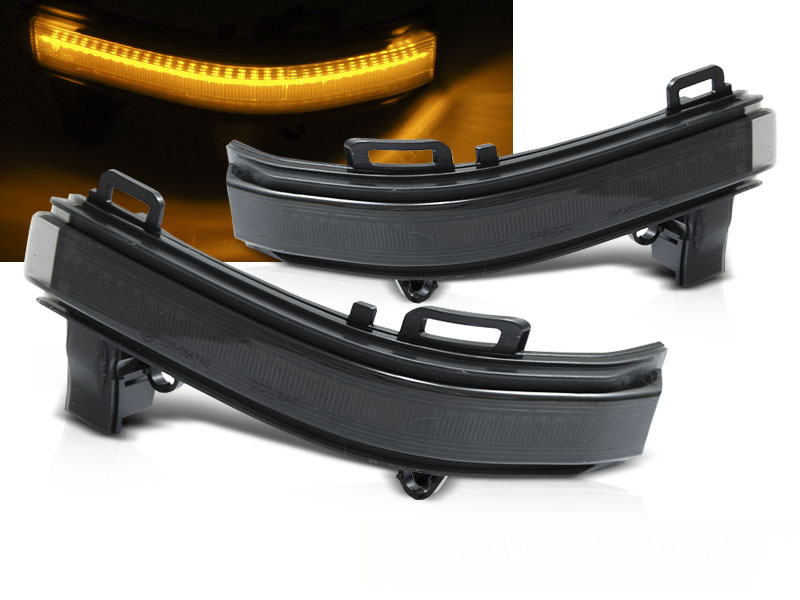 Bočné smerovky do zrkadla VW Crafter 17- Smoke LED Sequential