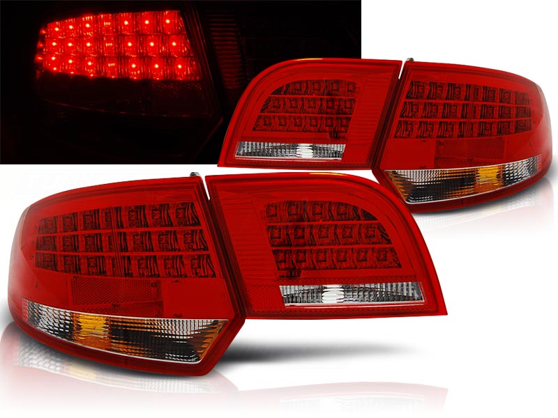 Zadné LED svetlá Audi A3 8P Sportback 04-08 Red White