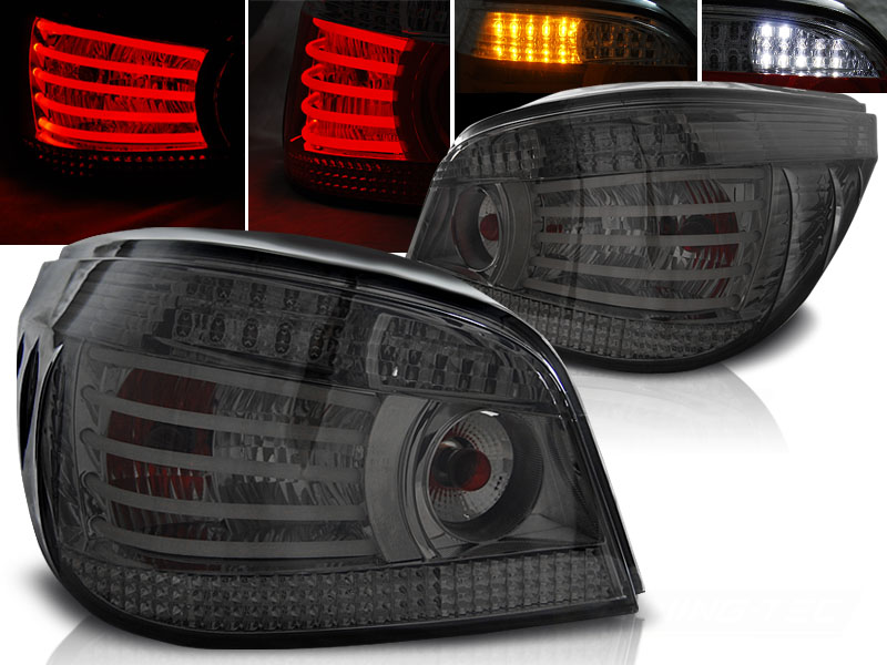 Zadné LED svetlá BMW E60 03-07 Smoke - 96