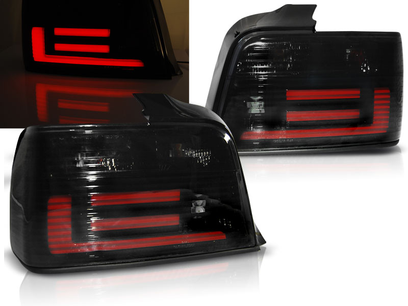 Zadné LED BAR svetlá BMW E36 Sedan 90-99 Smoke