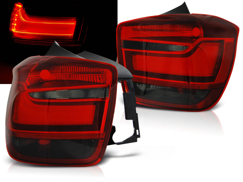 Zadné LED BAR svetlá BMW F20 / F21 11-14 Red Smoke