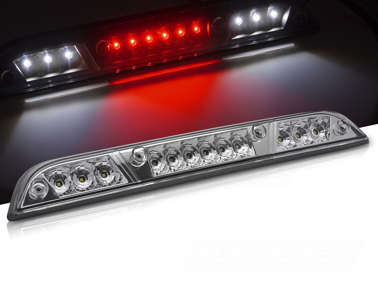 Tretie brzdové LED svetlo Ford F-150 15-20 Chrome