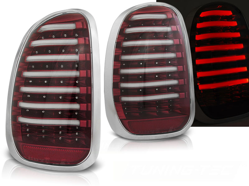 Zadné LED BAR svetlá Mini Countryman R60 10-14 Red White