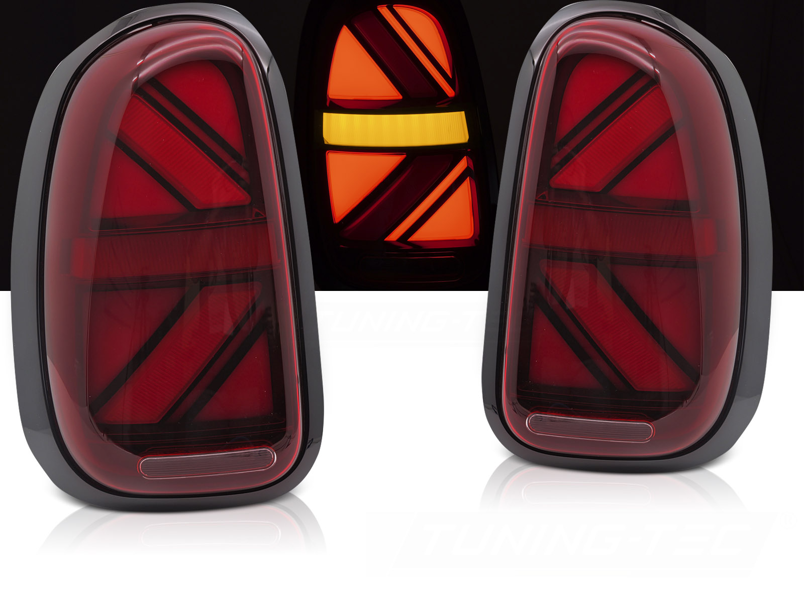 Zadné LED BAR svetlá Mini Countryman R60 10-16 Red