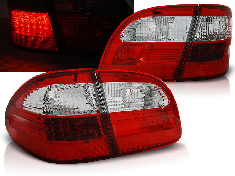 Zadné LED svetlá Mercedes E trieda W211 Kombi 02-06 Red White