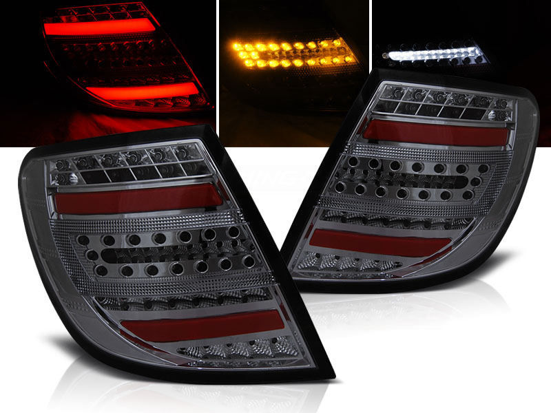 Zadné LED BAR svetlá Mercedes C trieda W204 Kombi 07-10 Smoke