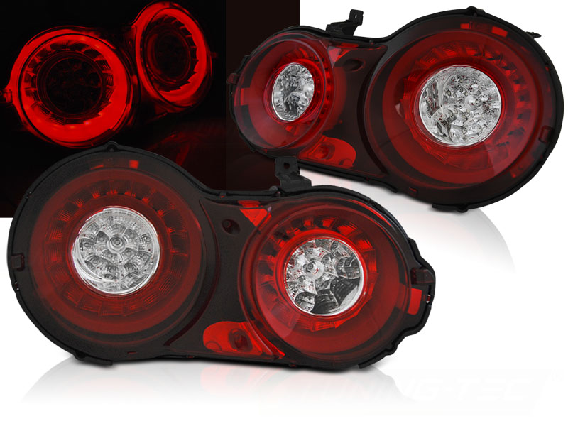 Zadné LED BAR svetlá Nissan GT-R 08-13 Red White