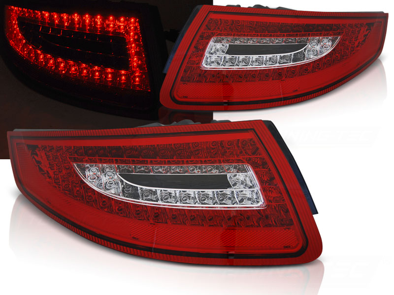 Zadné LED svetlá Porsche 911 997 04-09 Red White