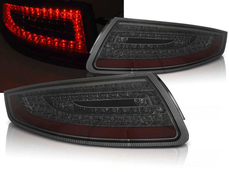 Zadné LED svetlá Porsche 911 997 04-09 Smoke