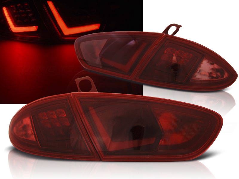 Zadné LED BAR svetlá Seat Leon 1P 09-12 Red