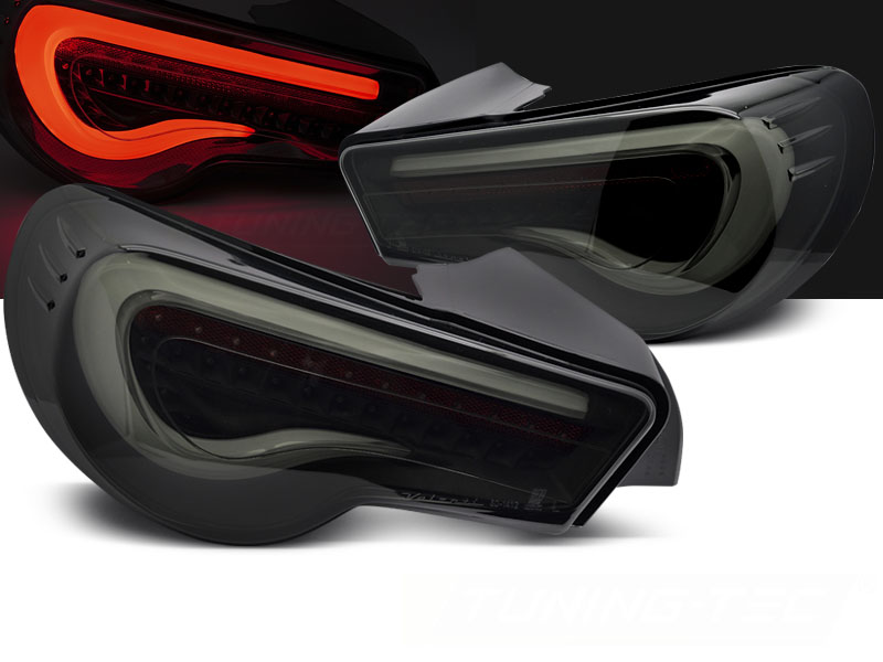 Zadné LED BAR svetlá Toyota GT86 12-21 Black Smoke White