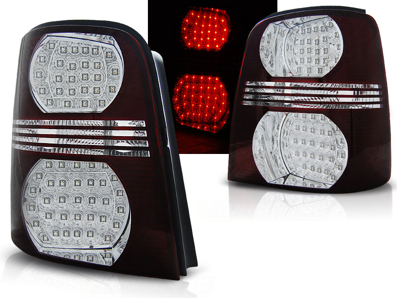 Zadné LED svetlá VW Touran I 03-10 Red White