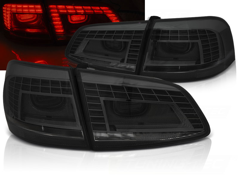 Zadné LED svetlá VW Passat B7 Variant 10-14 Smoke