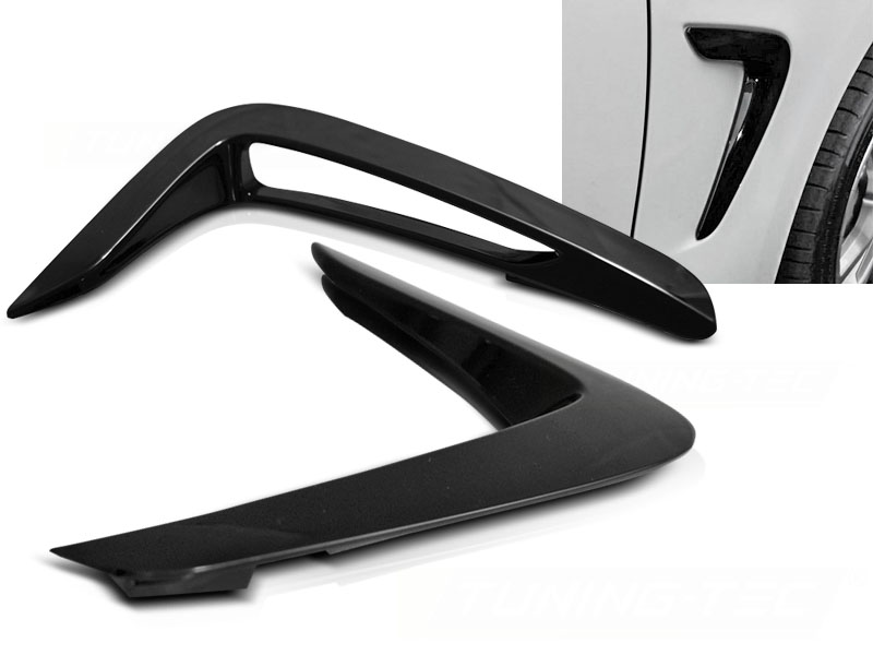 Bočné lišty blatníka BMW F32 / F33 / F36 13-20 Glossy Black