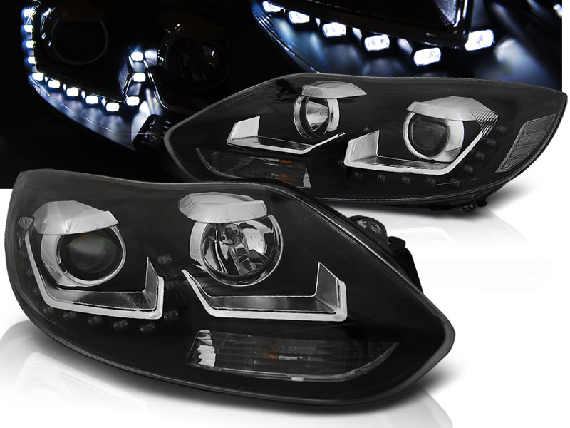 Predné svetlá Ford Focus III 11-14 Daylight Black