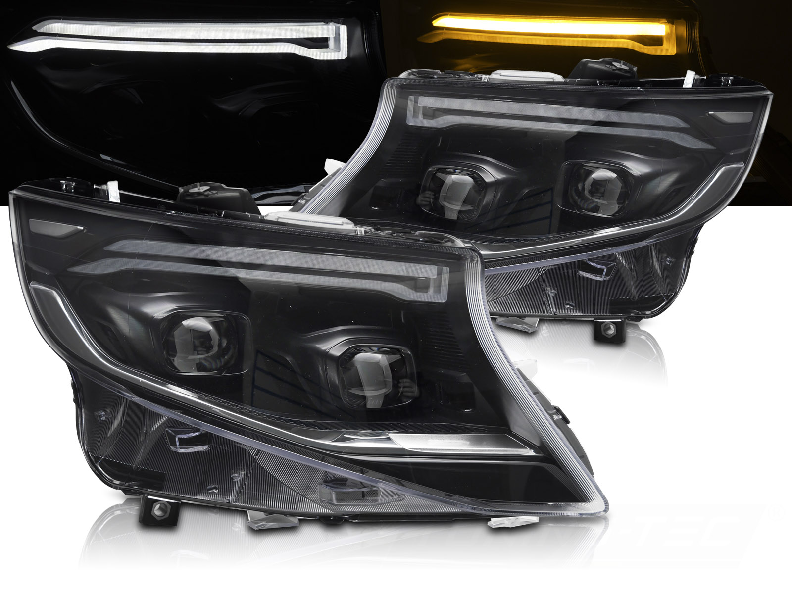 Predné Full LED svetlá Mercedes Vito / V trieda W447 14-23 DRL (variant)