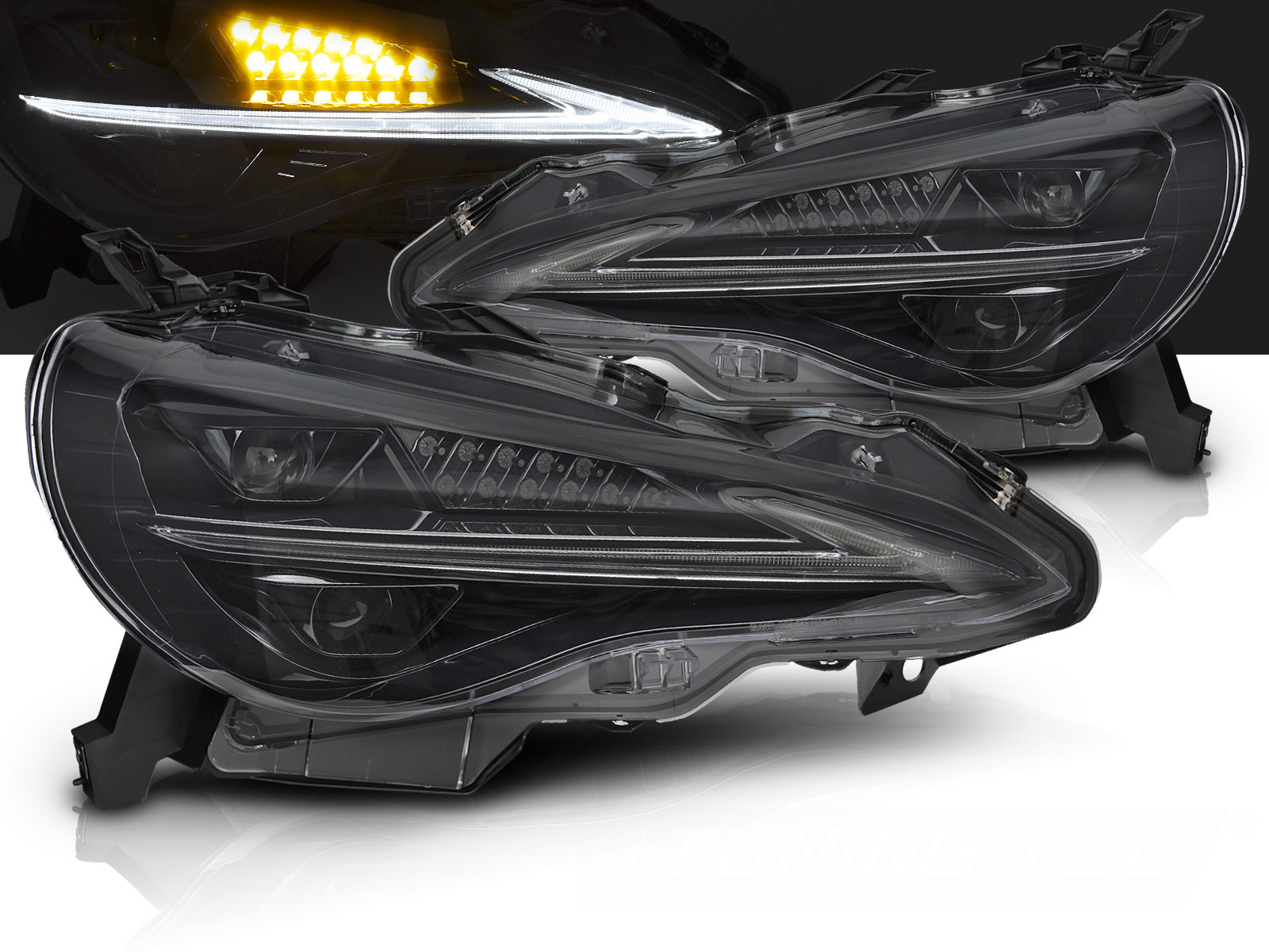 Predné LED svetlá Toyota GT86 / Subaru BRZ 12-21 DRL