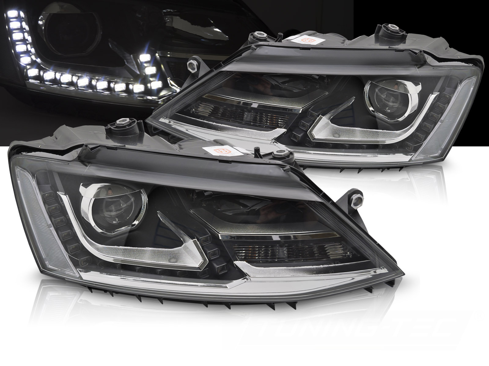 Predné svetlá Volkswagen Jetta VI 11-18 LED DRL