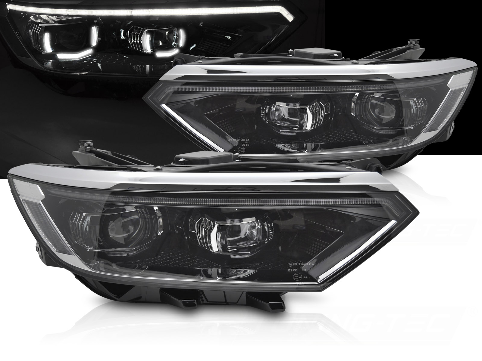 Predné Full LED svetlá Volkswagen Passat B8 14-19 SEQ DRL (variant)