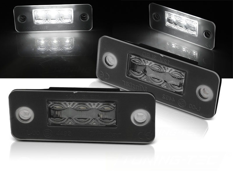 Osvetlenie ŠPZ LED Audi A8 D3 02-09 3x SMD LED