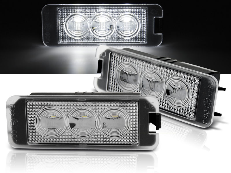 LED osvetlenie ŠPZ VW Golf IV/V/VI/VII, Passat B6, Passat CC, Scirocco 3xLED
