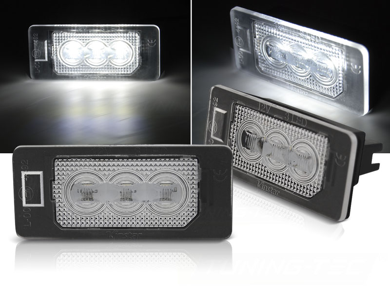 LED osvetlenie ŠPZ VW Golf VI Variant / Jetta VI / Passat B6, B7 Variant / Sharan II s Canbus 3xLED