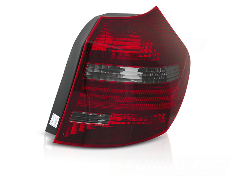 Zadné svetlo BMW E87/E81 LCI 07-11 Red Smoke pravé TYC