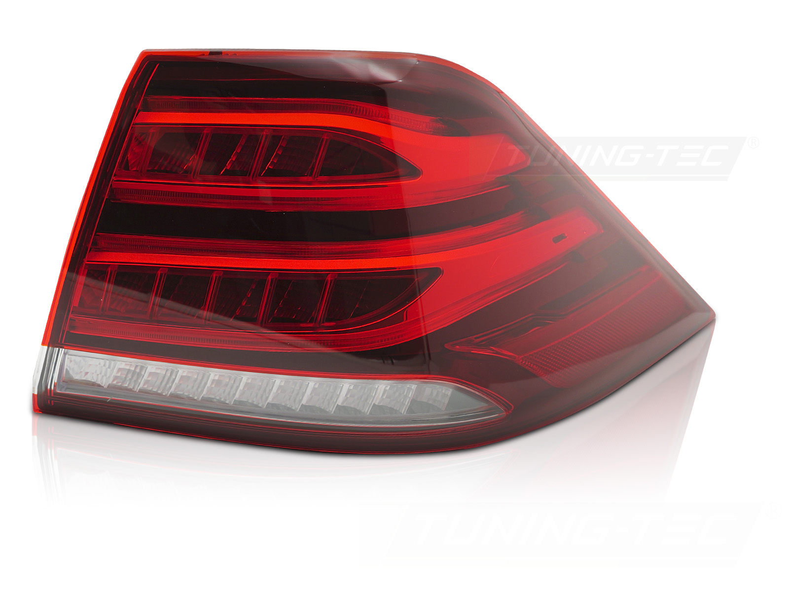 Zadné svetlo LED Mercedes GLE W166 15-19 Red White pravé TYC