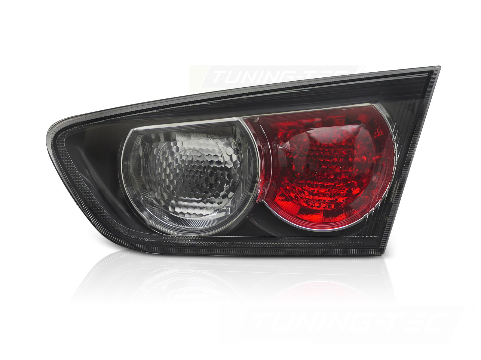 Zadné svetlo Mitsubishi Lancer 08-16 vo veku kufra Black pravé TYC